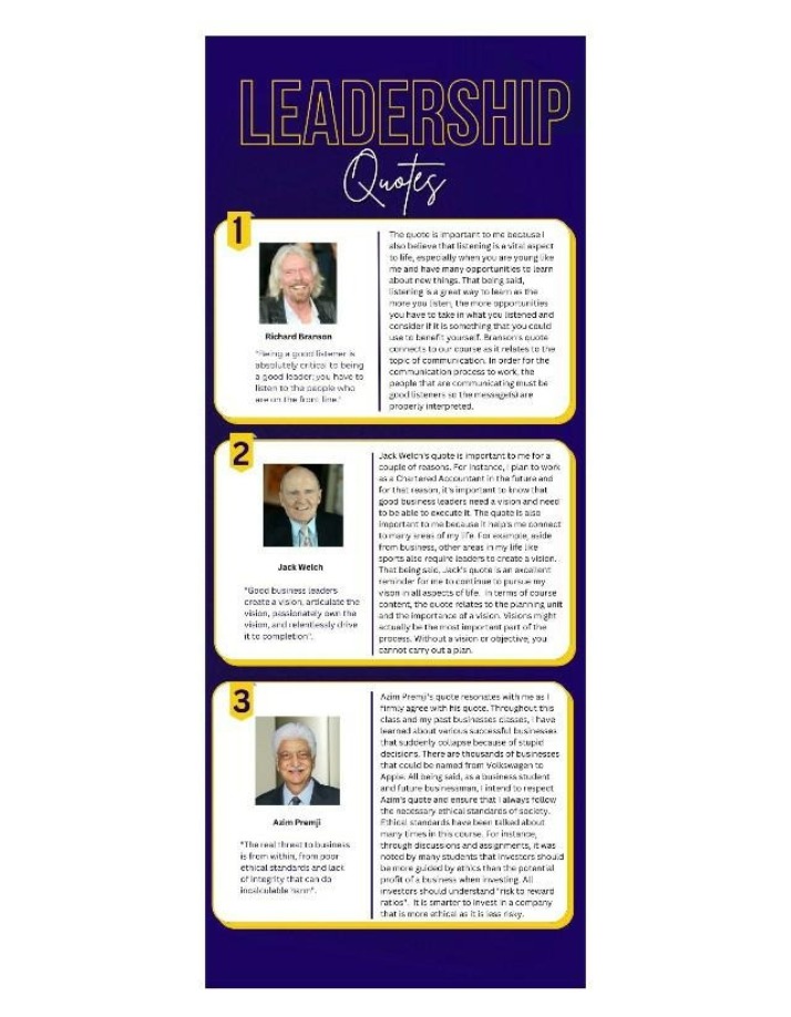 Quotes on Leadership