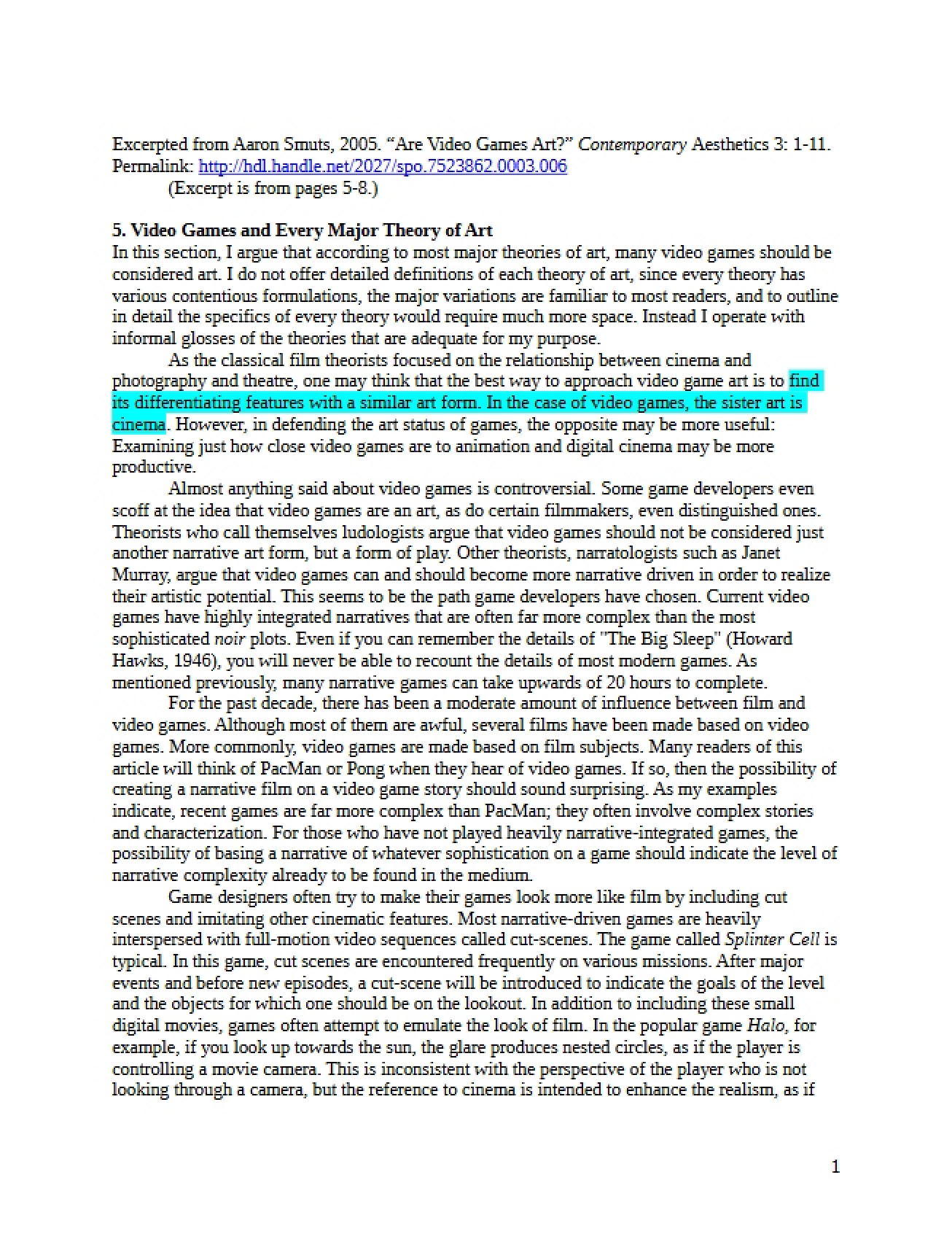 Twentieth Lecture from Smuts (2005)
