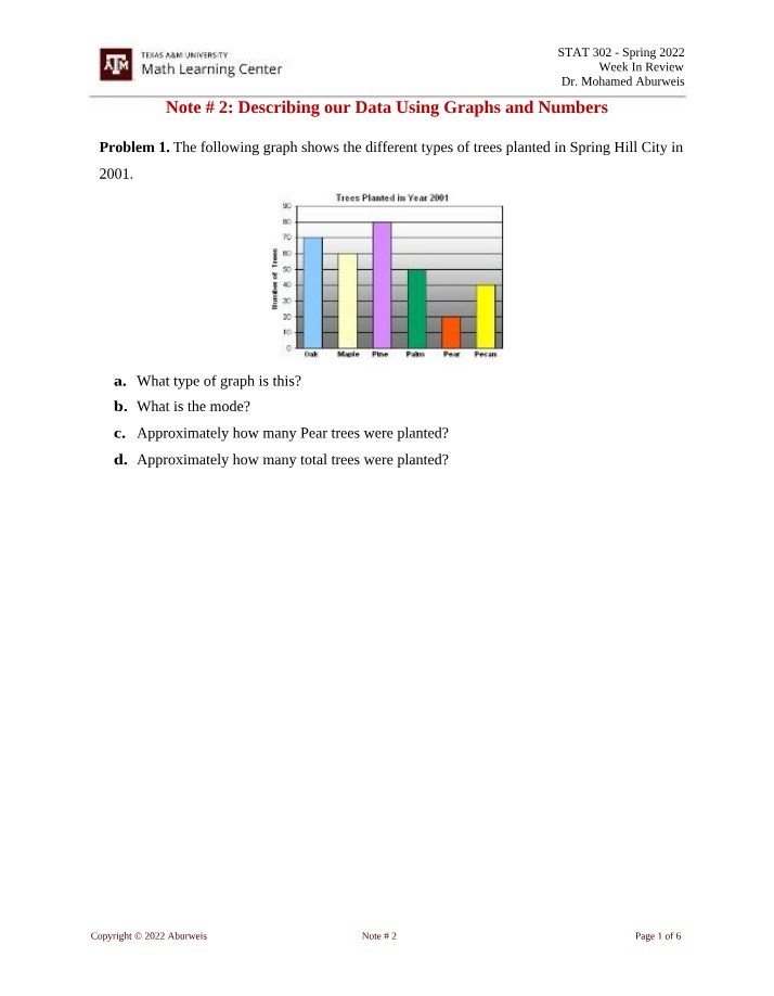 Worksheet 2 - WIR Session