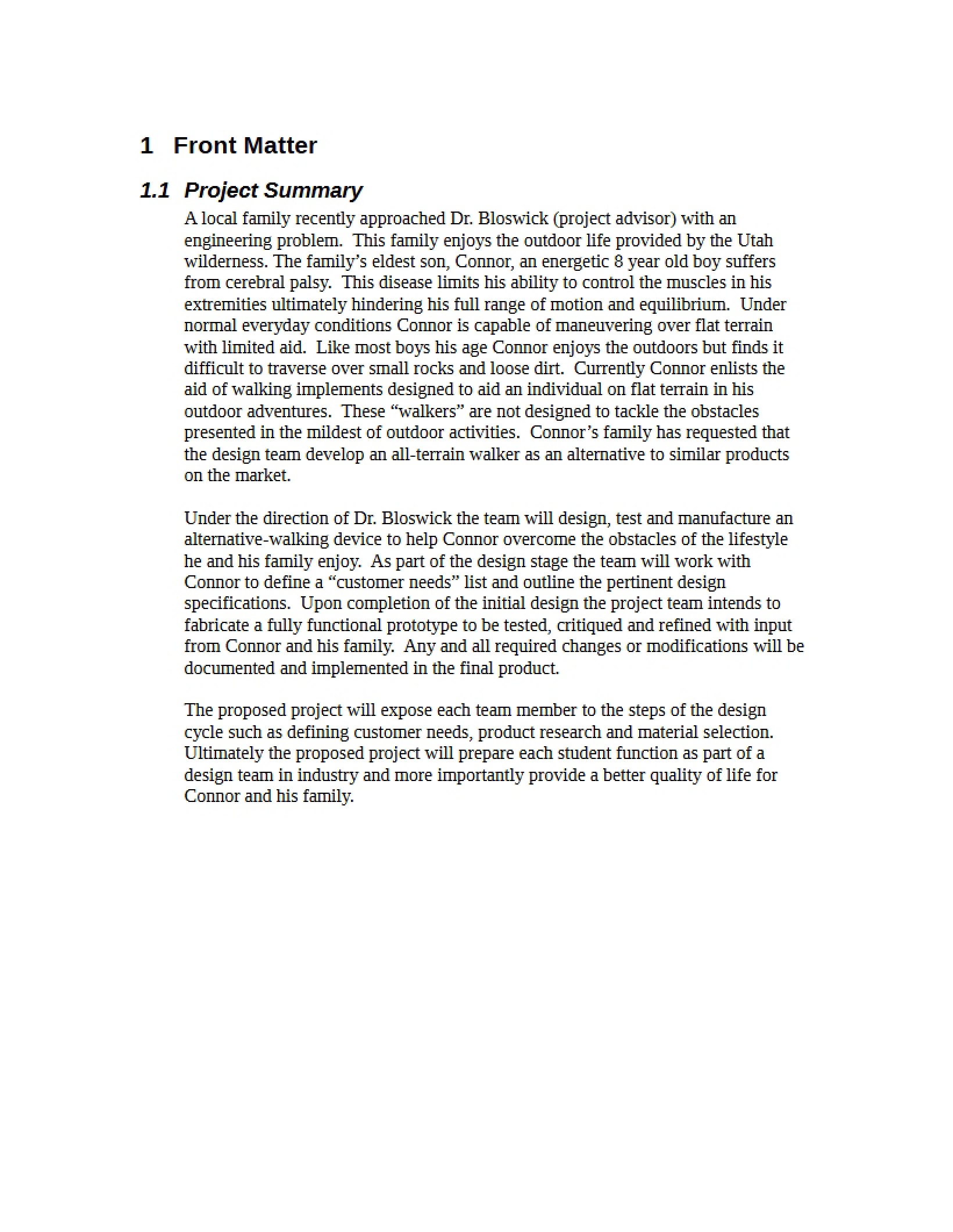 Introductory Matter