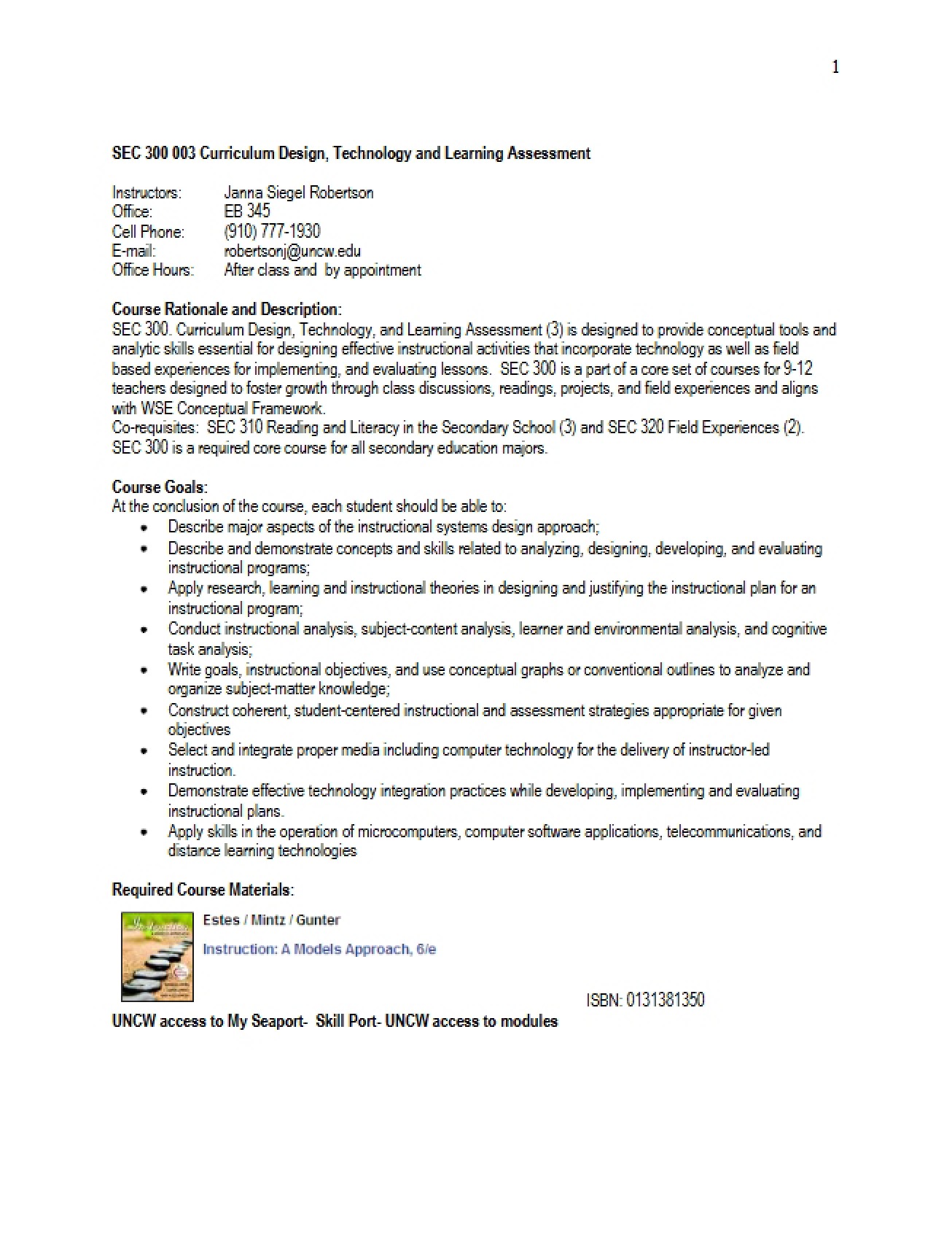 Assessment of Learning and Technology