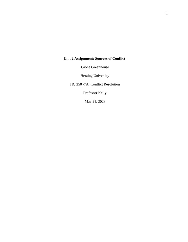 Healthcare Conflict Resolution Strategies