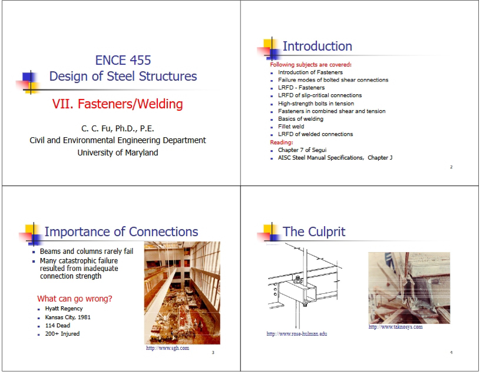 Welding and Fasteners