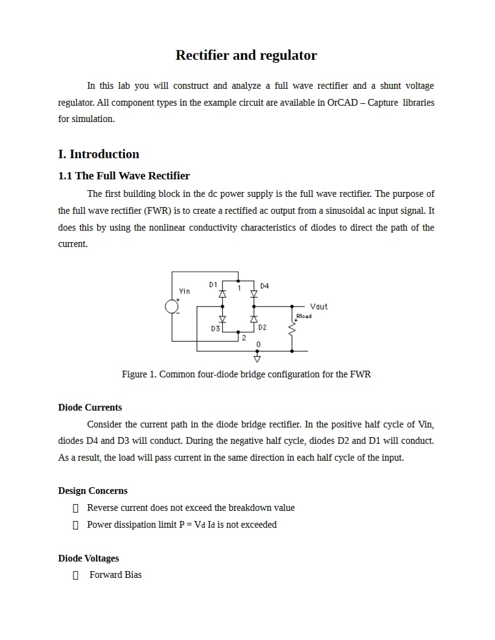 Regulator and Rectifier