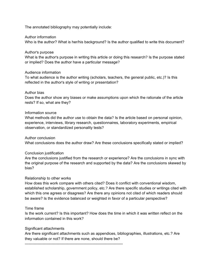 Annotated Bibliography - CMN 432