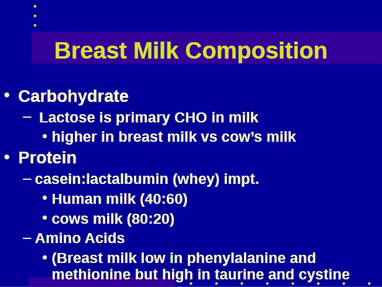 Lactation Concepts - 11 Pages