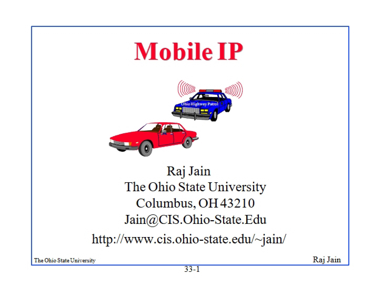 IP for Mobile Systems