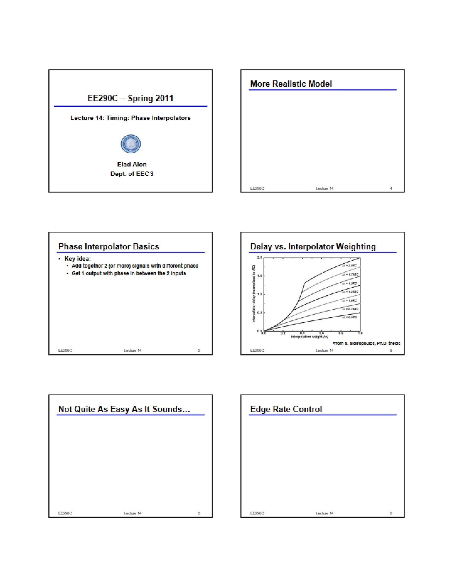 Basics of Timing Lecture 4