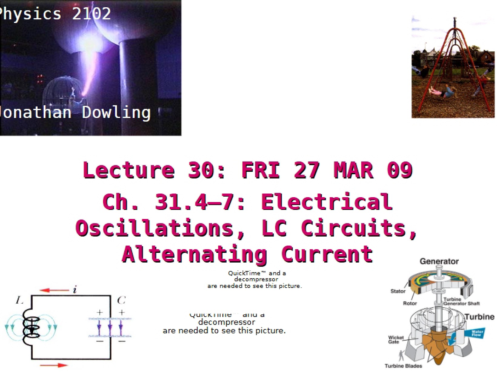 Oscillations Electrical