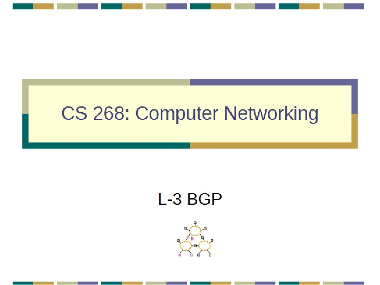 Network Design Notes