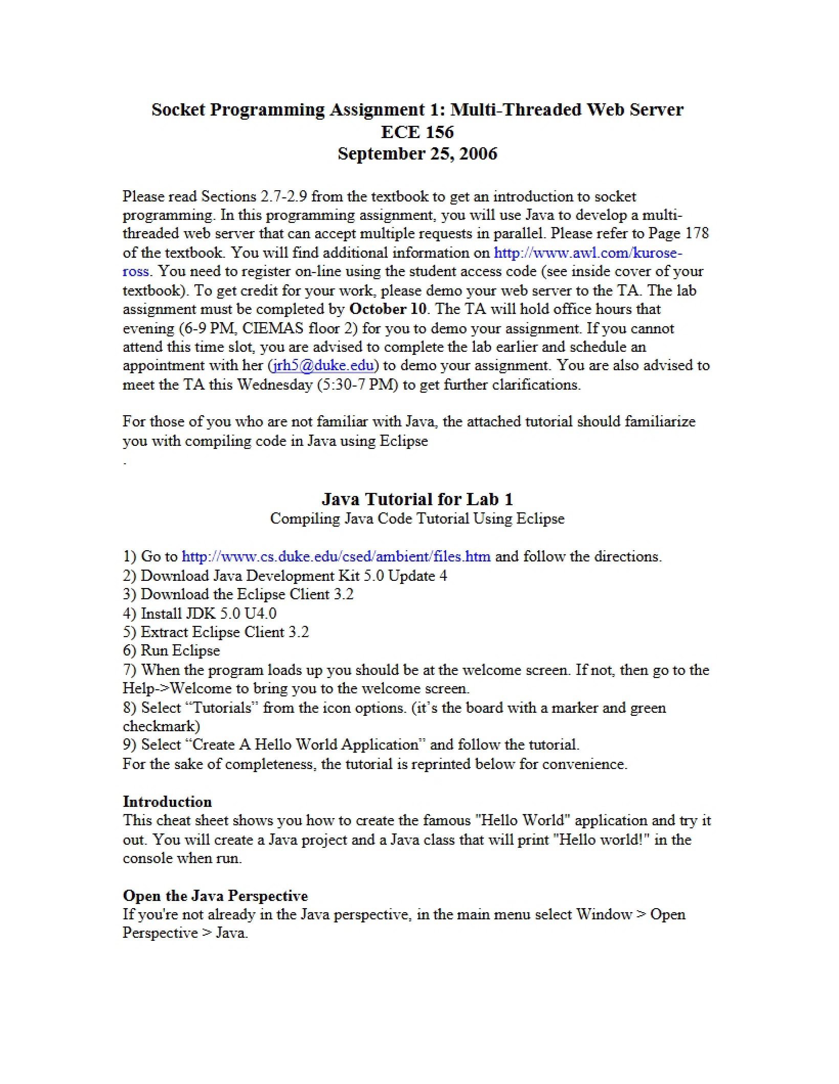 Web Server with Multi-Threading