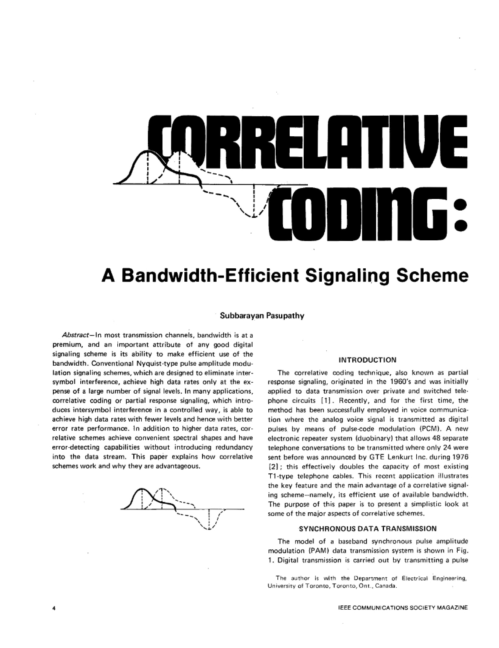 Coding Correlative