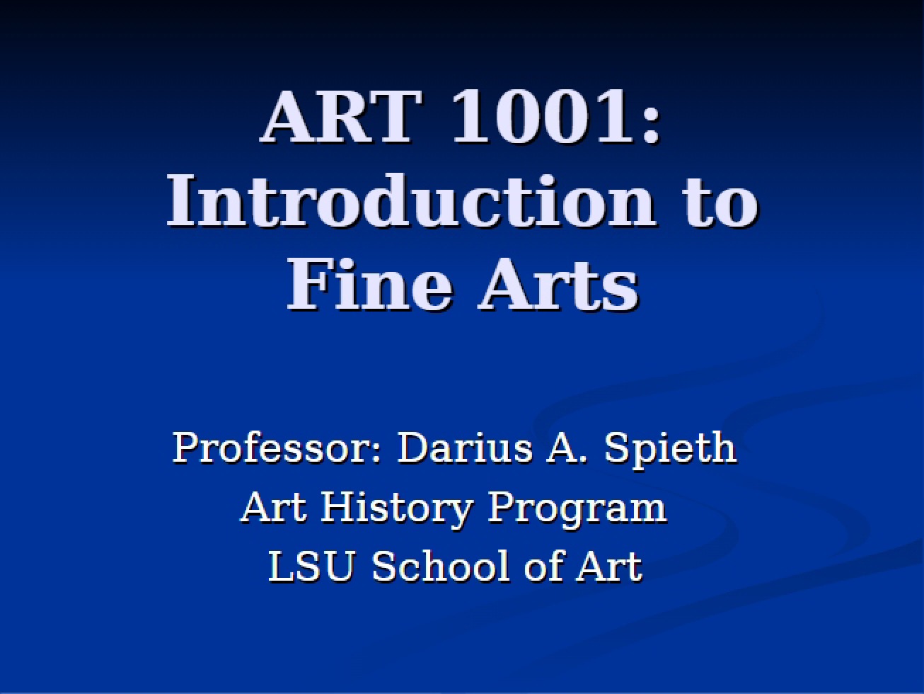 Sixteenth Lecture on Fine Arts