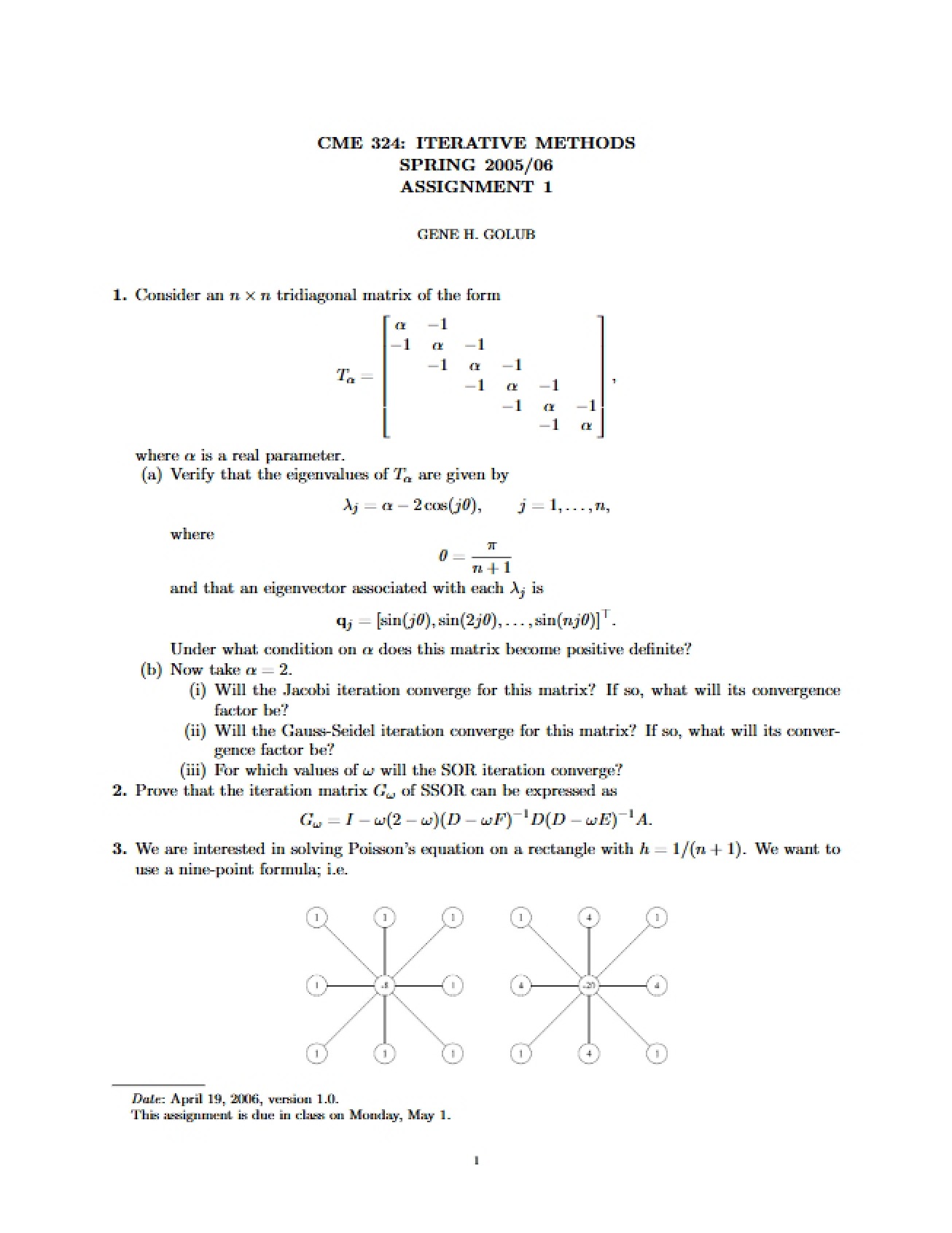 Iterative Methods (Part 2)