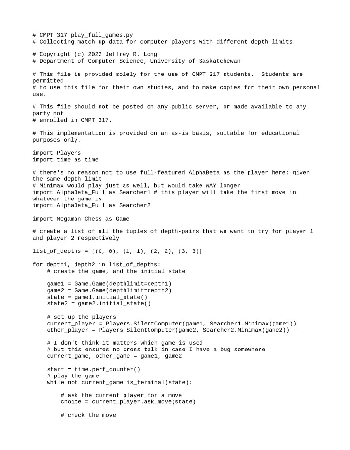 Python Script - Play Full Games
