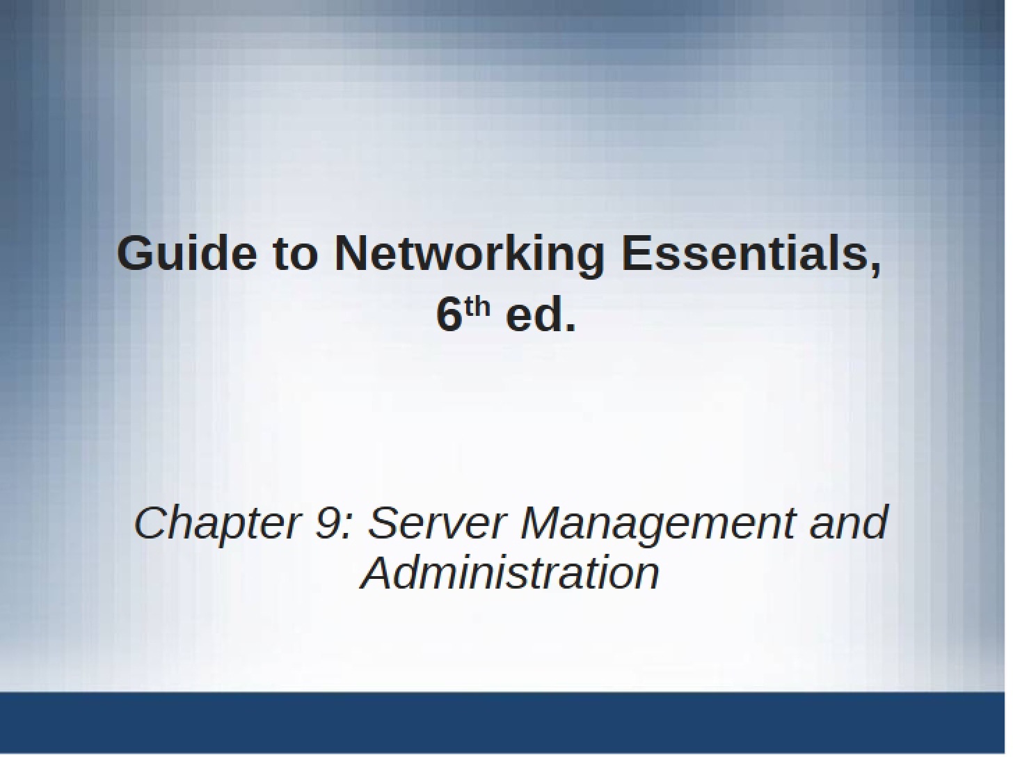 Manual for Review