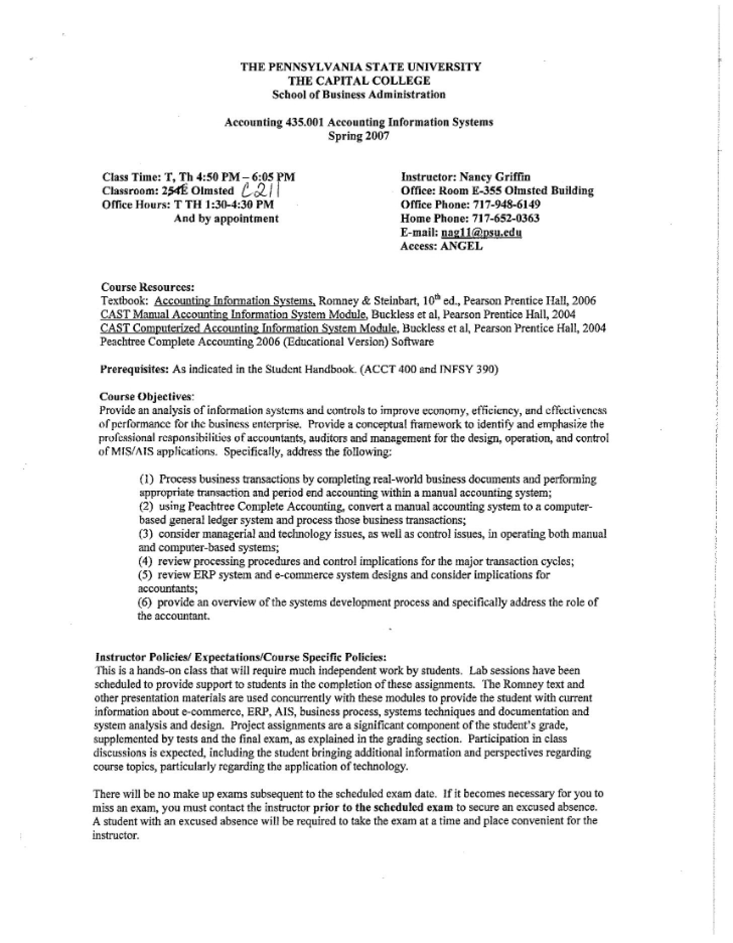 Information Systems for Accounting