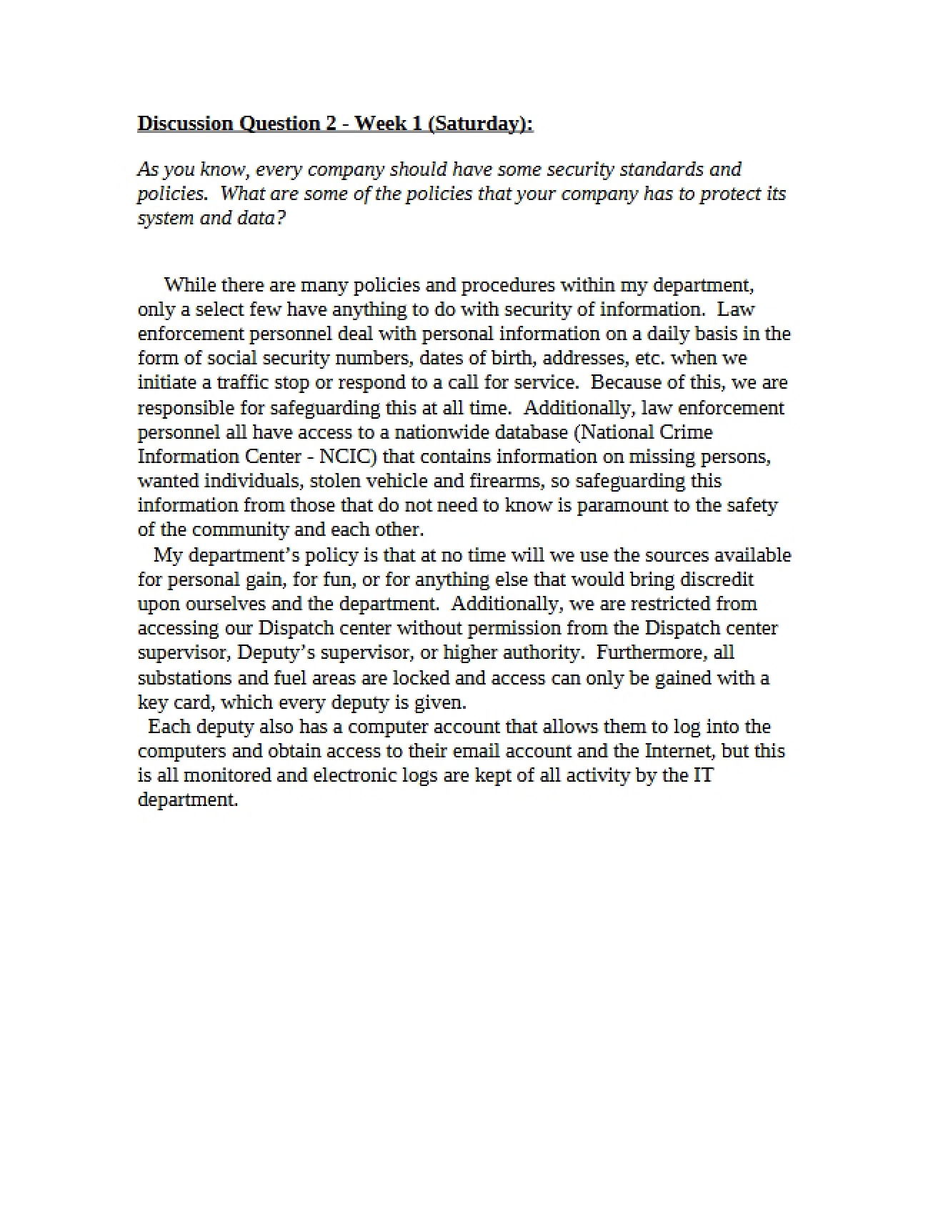 Coursework Submission