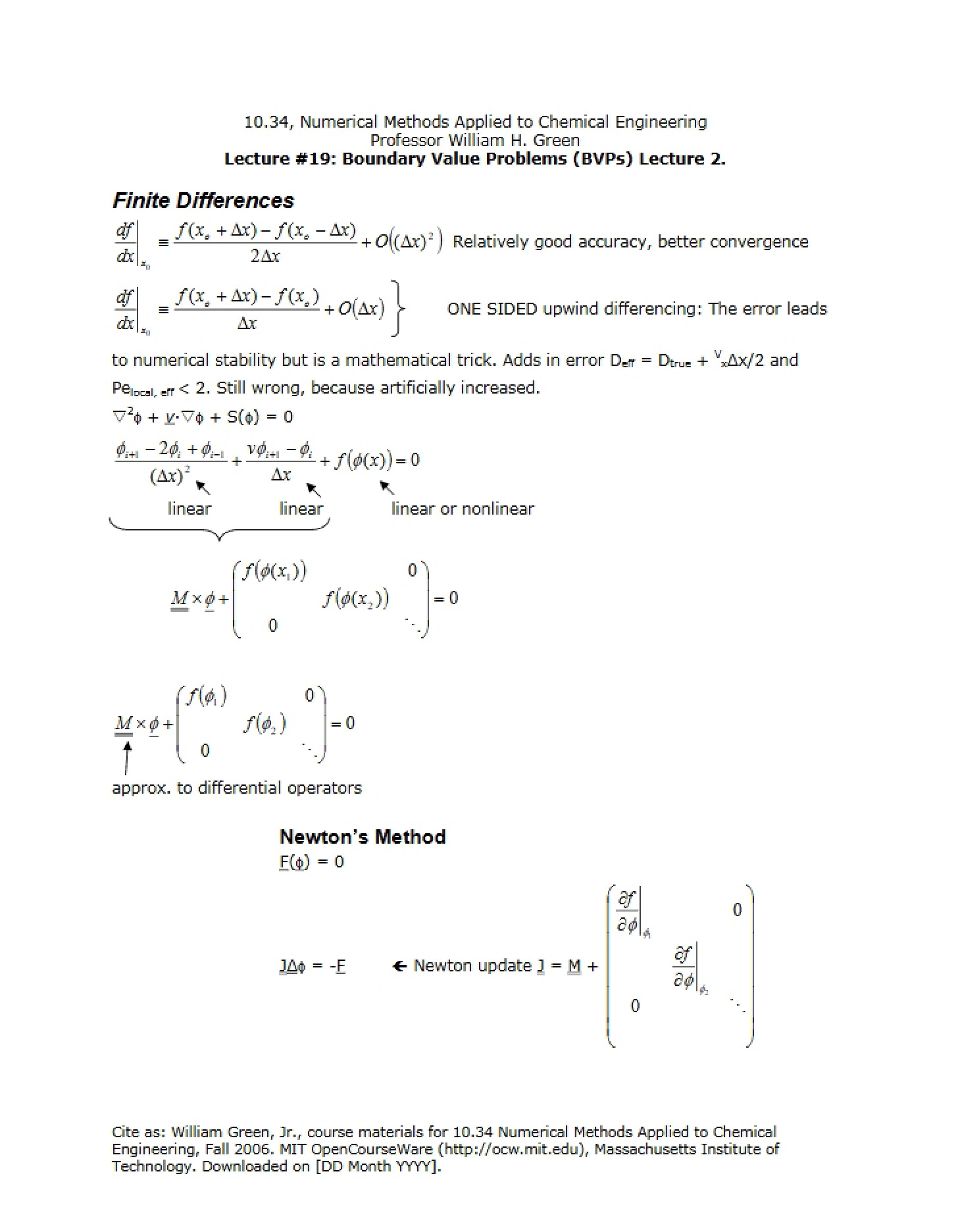Problems of Boundary Value