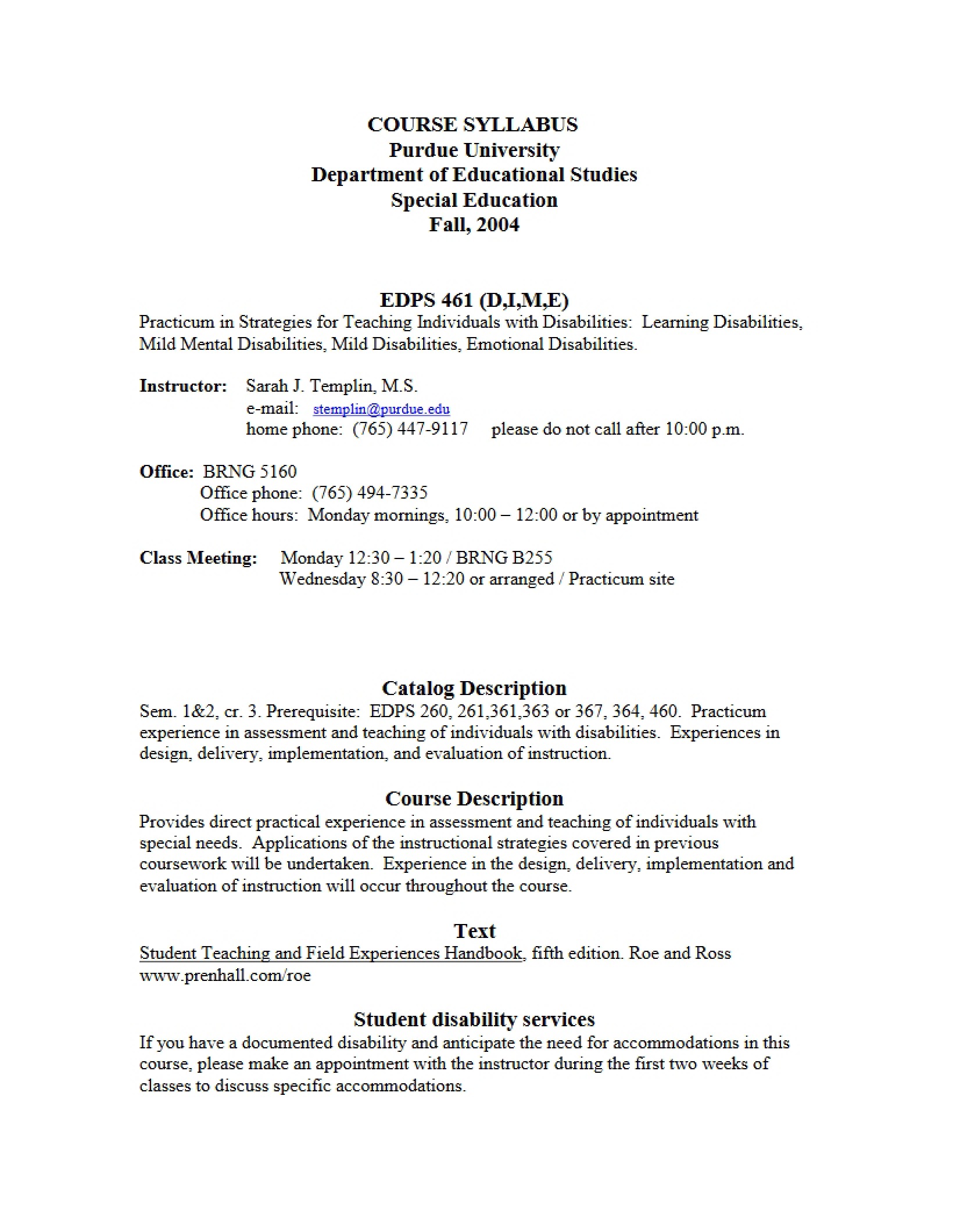 Syllabus - EDPS 46100
