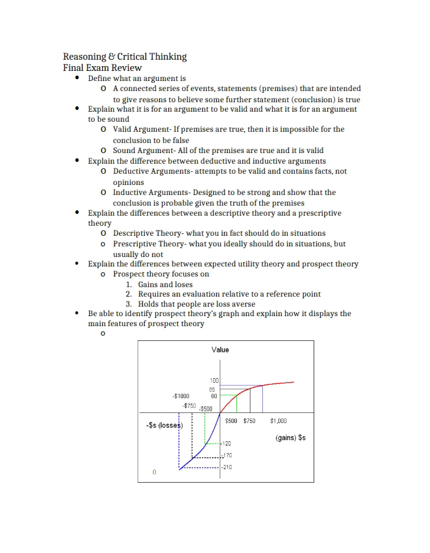 Critical ThinkingReasoning