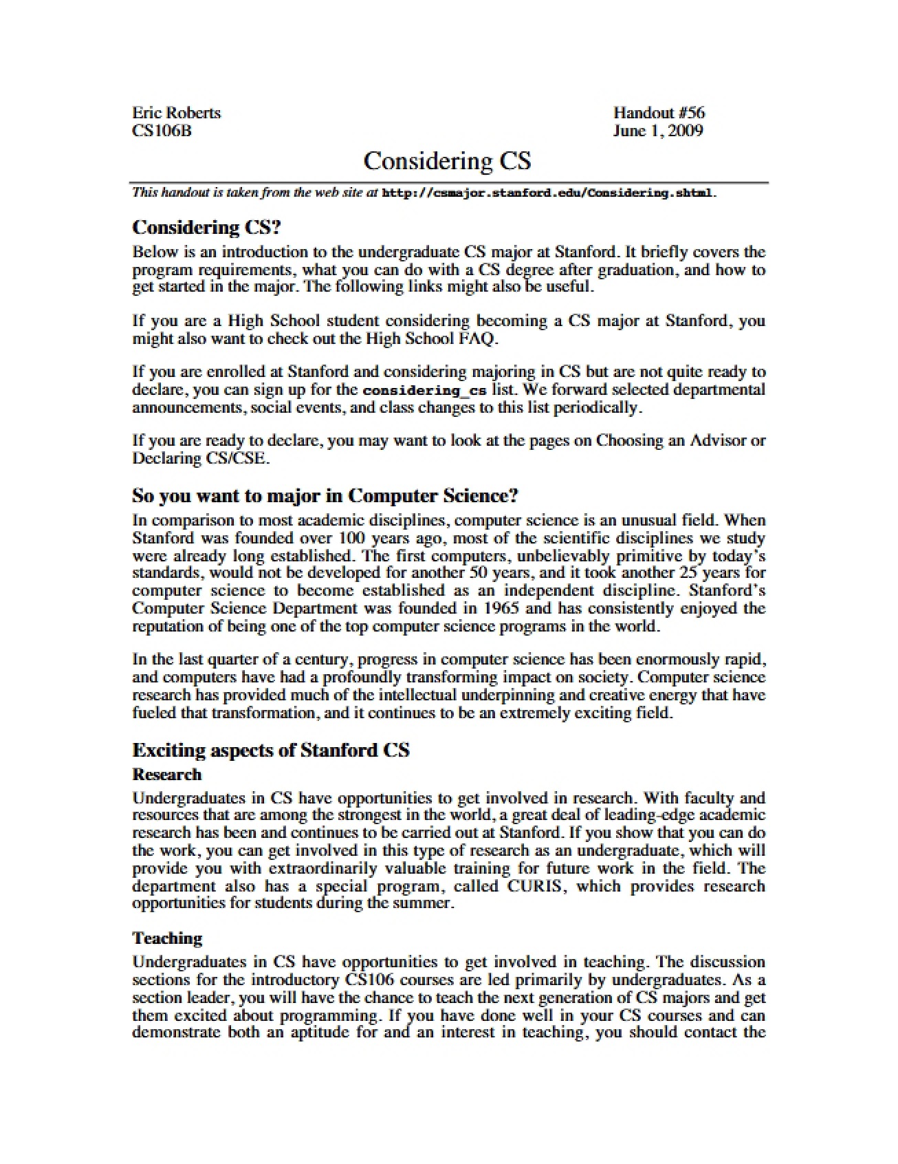 Study Notes on Programming Abstractions
