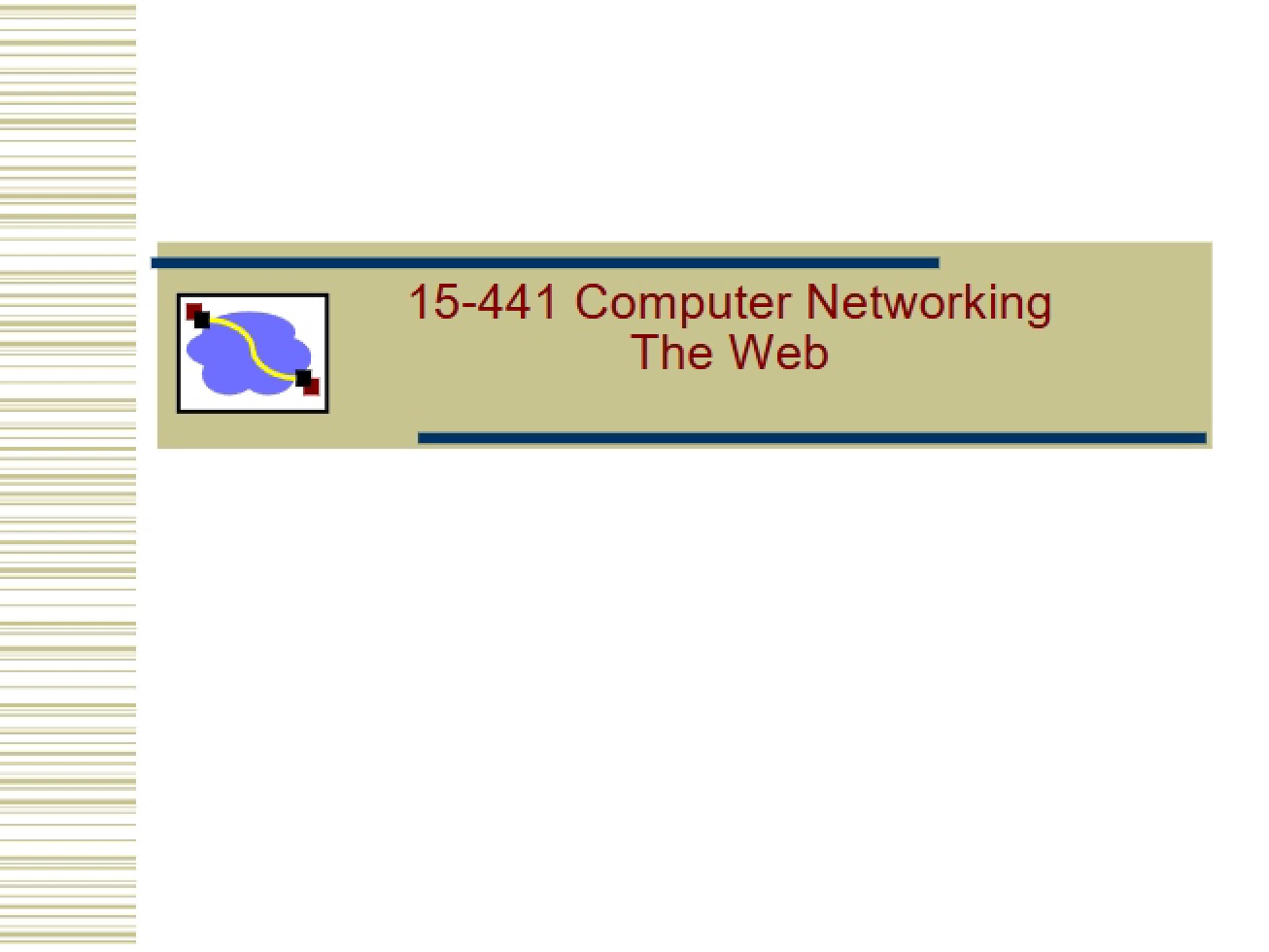 Networking Lecture Segment Nov 24 - 21