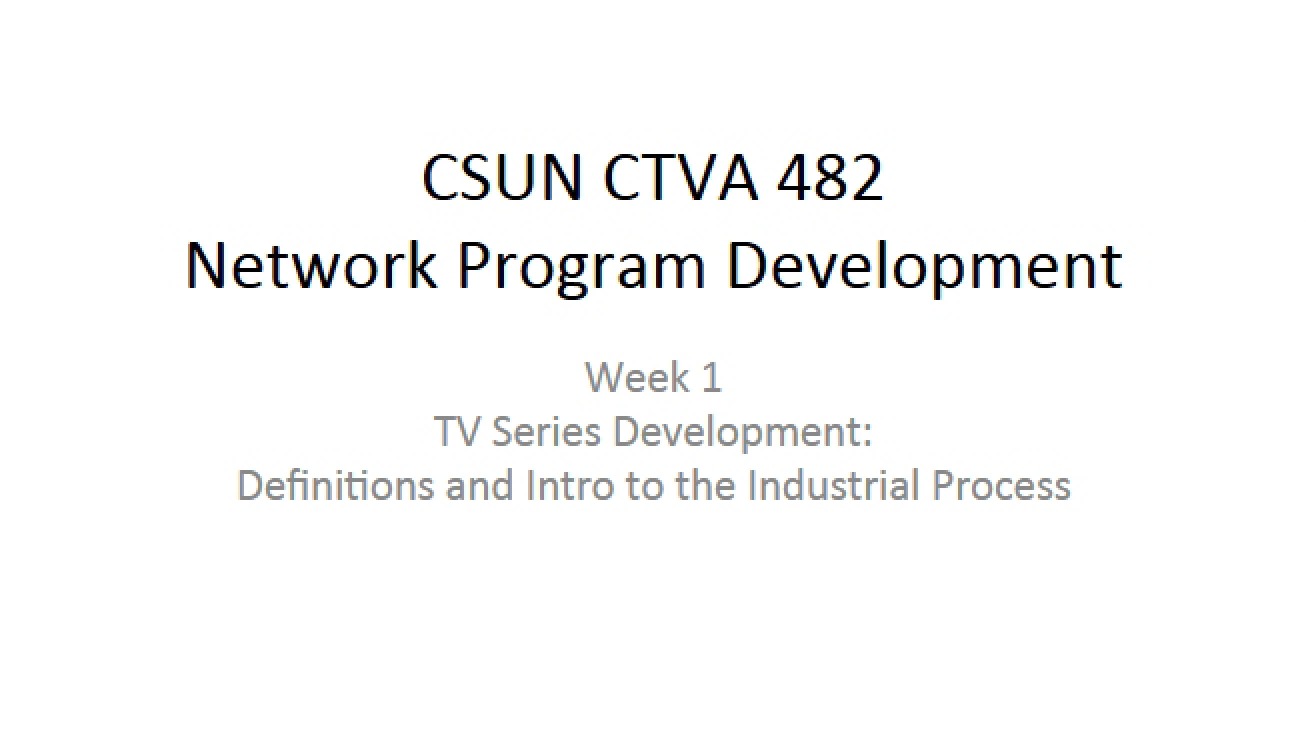 Development Definition Lecture Week One