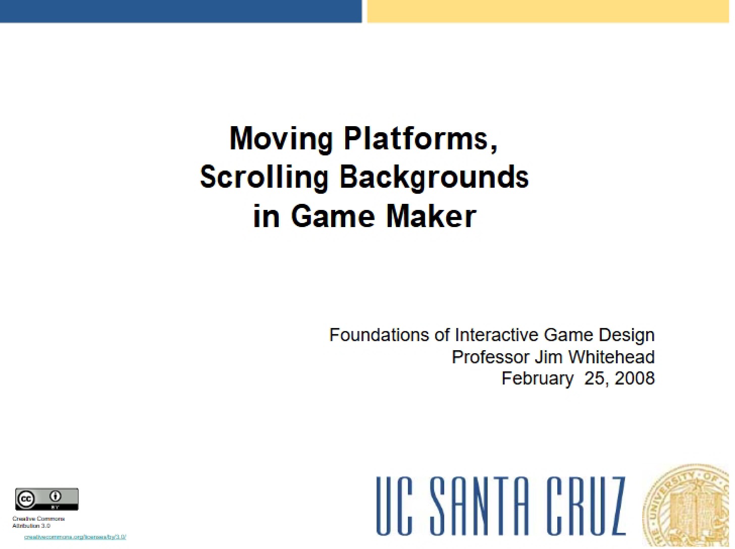Scrolling Backgrounds and Moving Platforms (Game Maker)