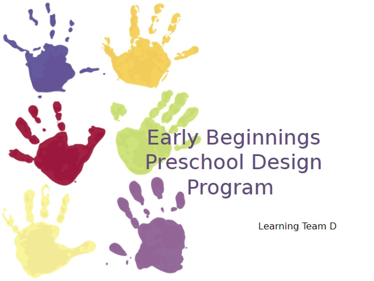 Preschool Design Early Beginnings