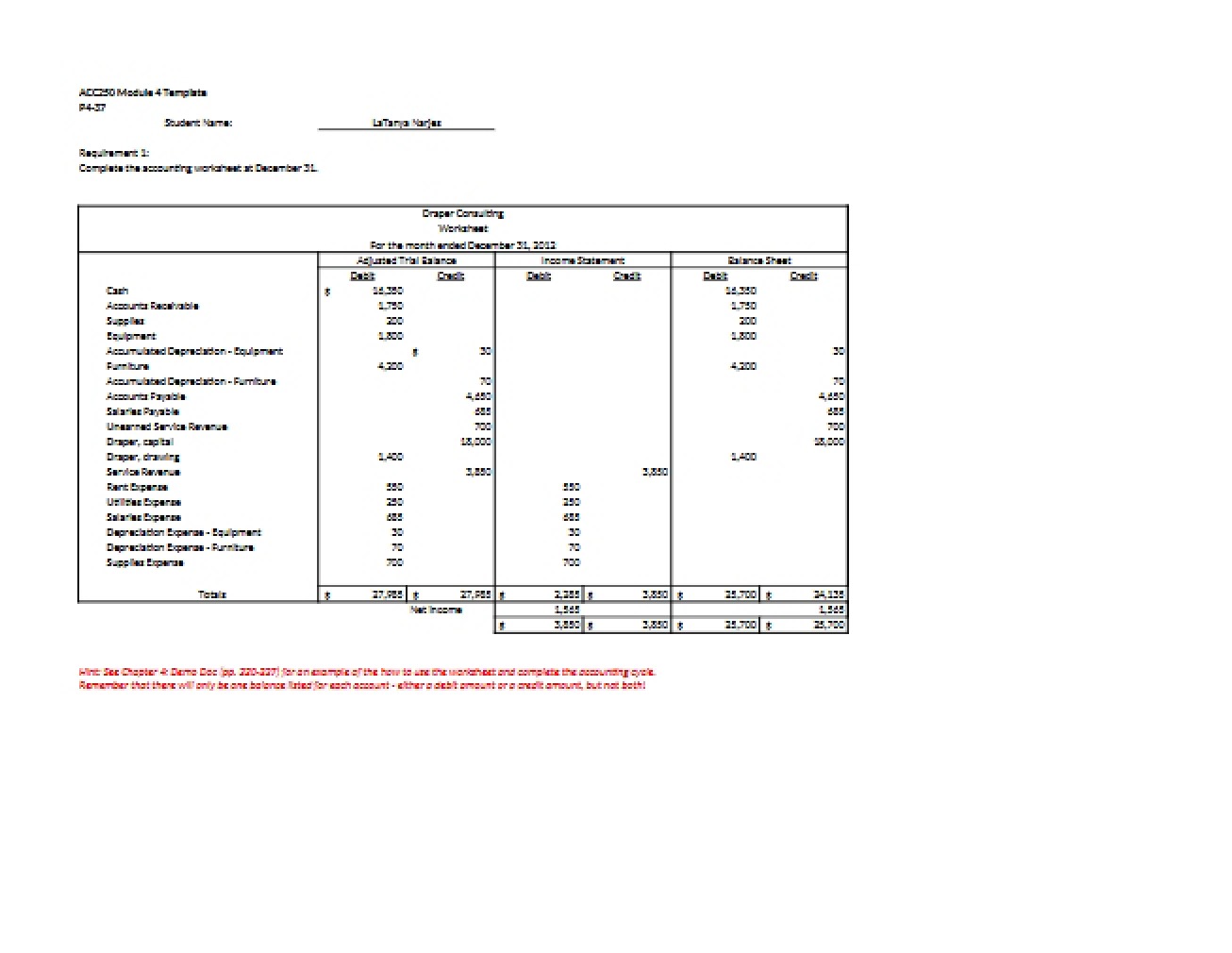 Template for Module 4