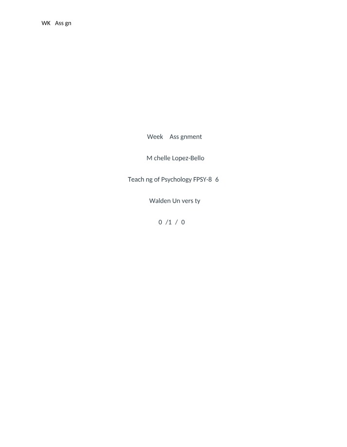 Ethical Considerations in Teaching - Survey Findings