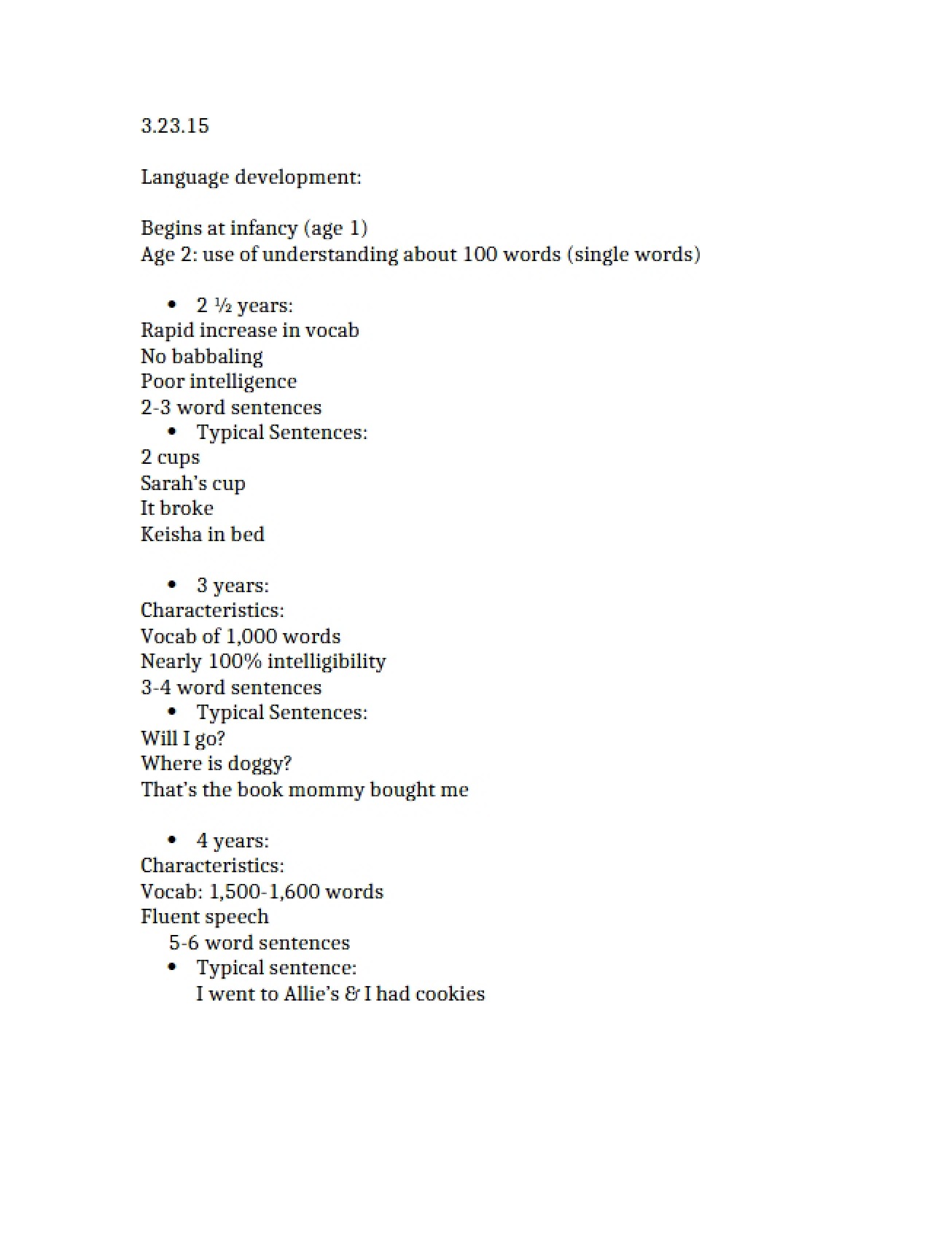 Language Development in Psychology