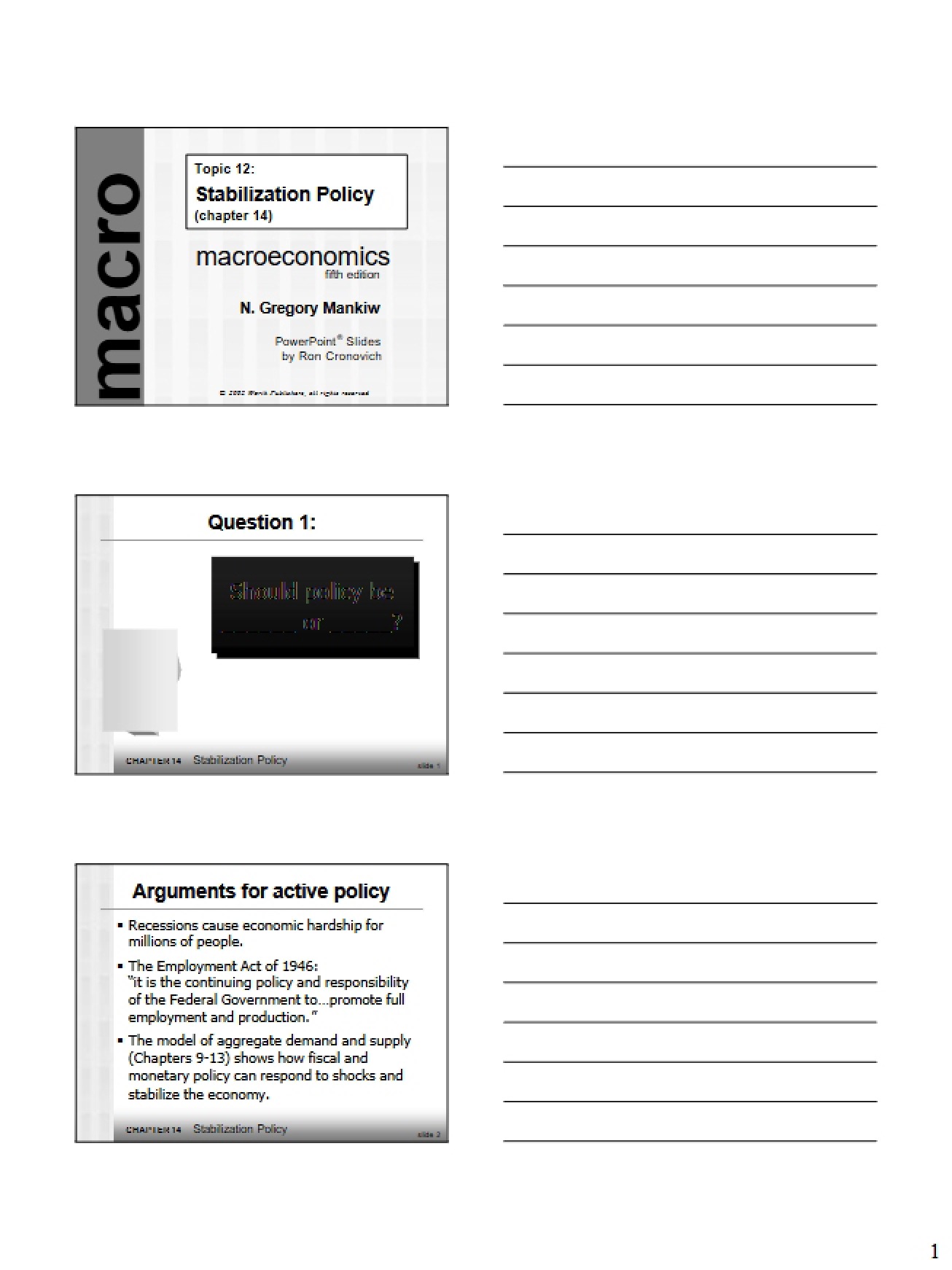 Course Notes Micro Theory