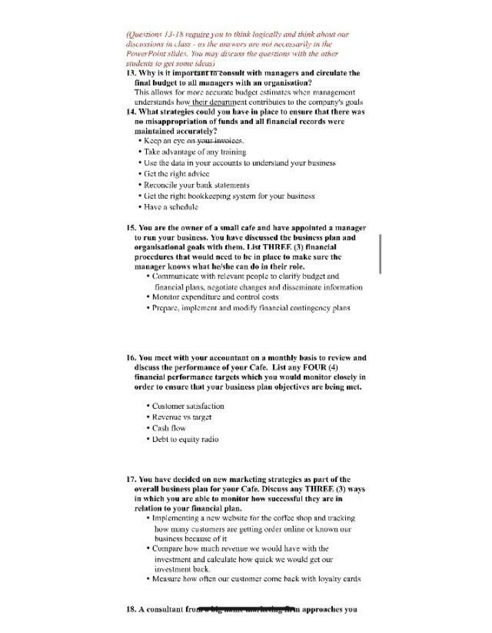 Effective Financial Procedures for Management