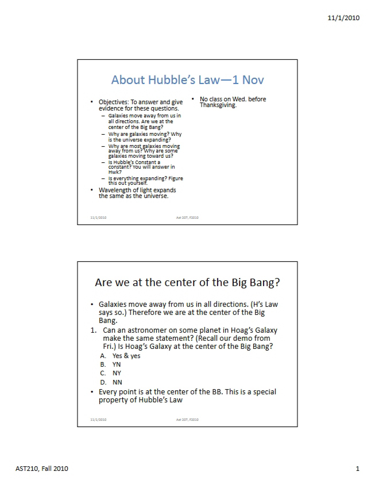 Hubble’s Law Explained