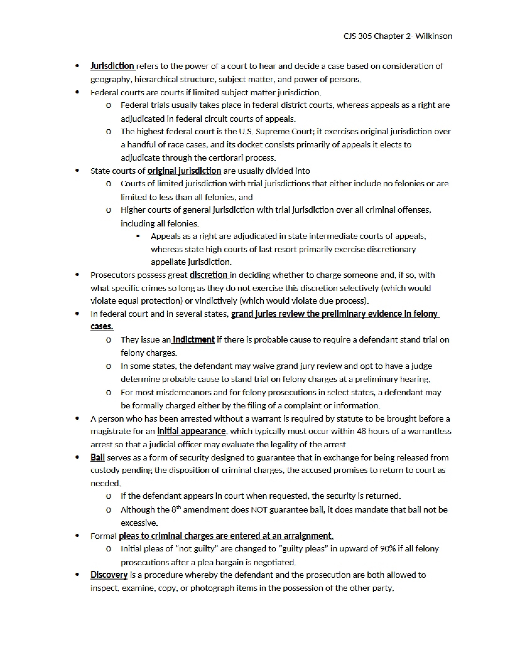 Criminal Procedure Jurisdiction