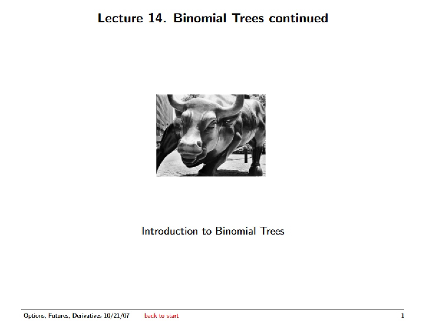 Trees of Binomials