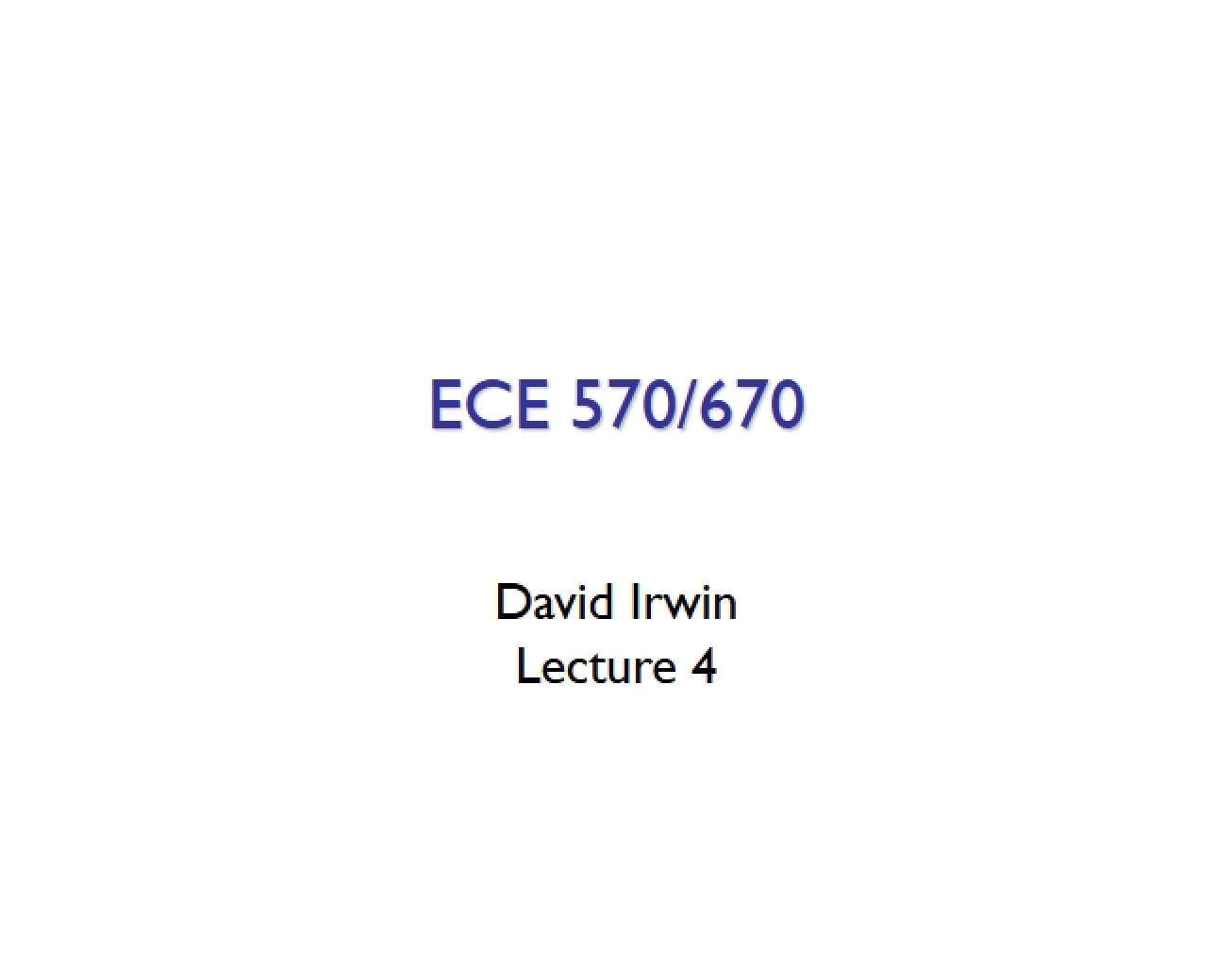 OS Lecture 4