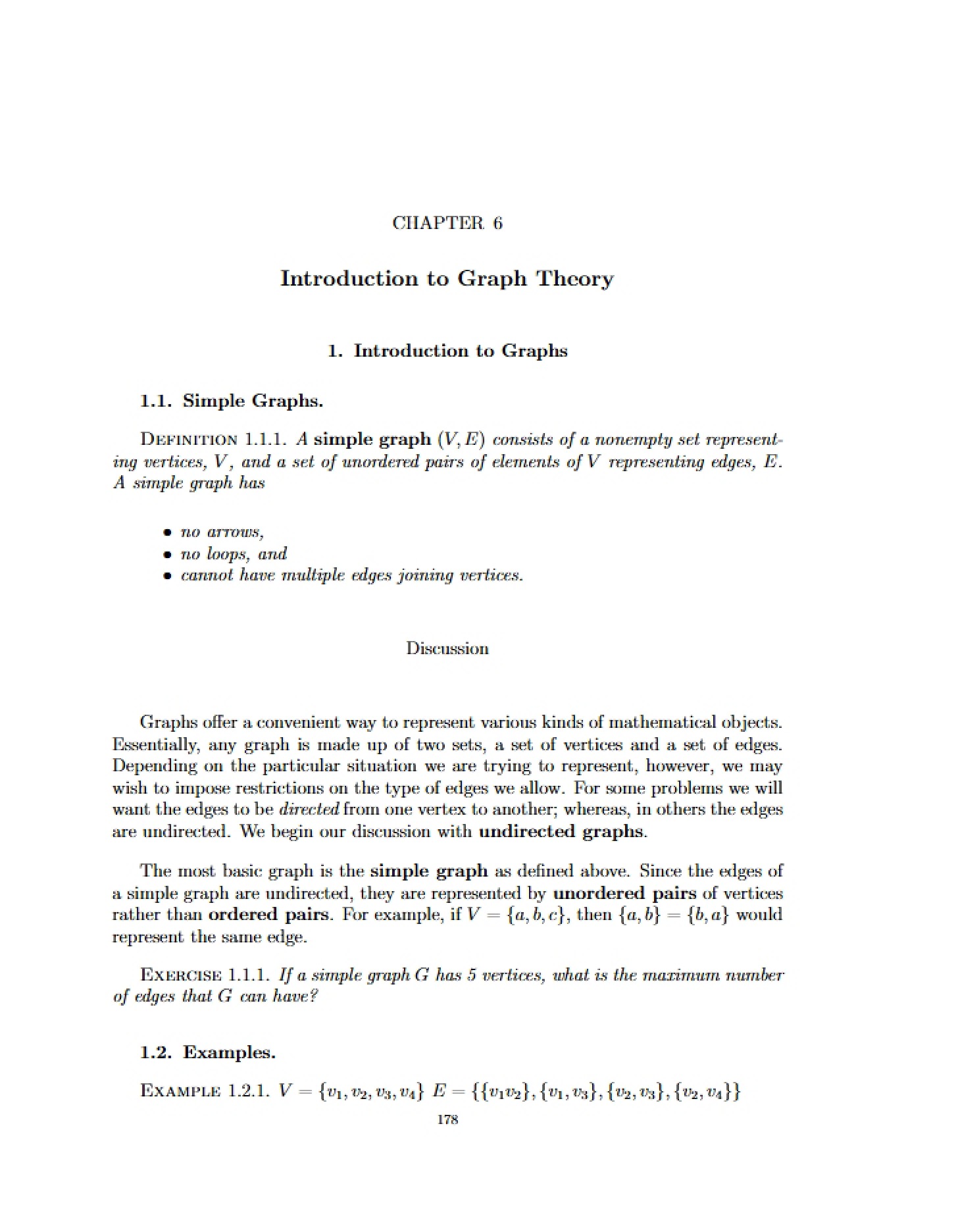 Graph Theory Basics