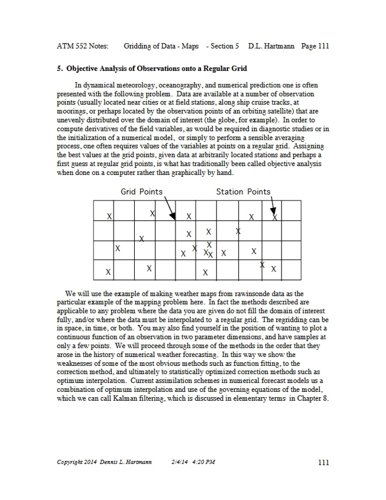 Notes on Course Material