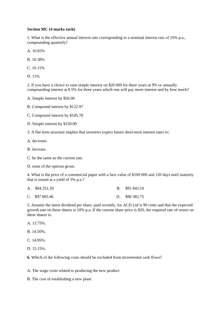 Comparing and Calculating Effective Annual Interest Rates