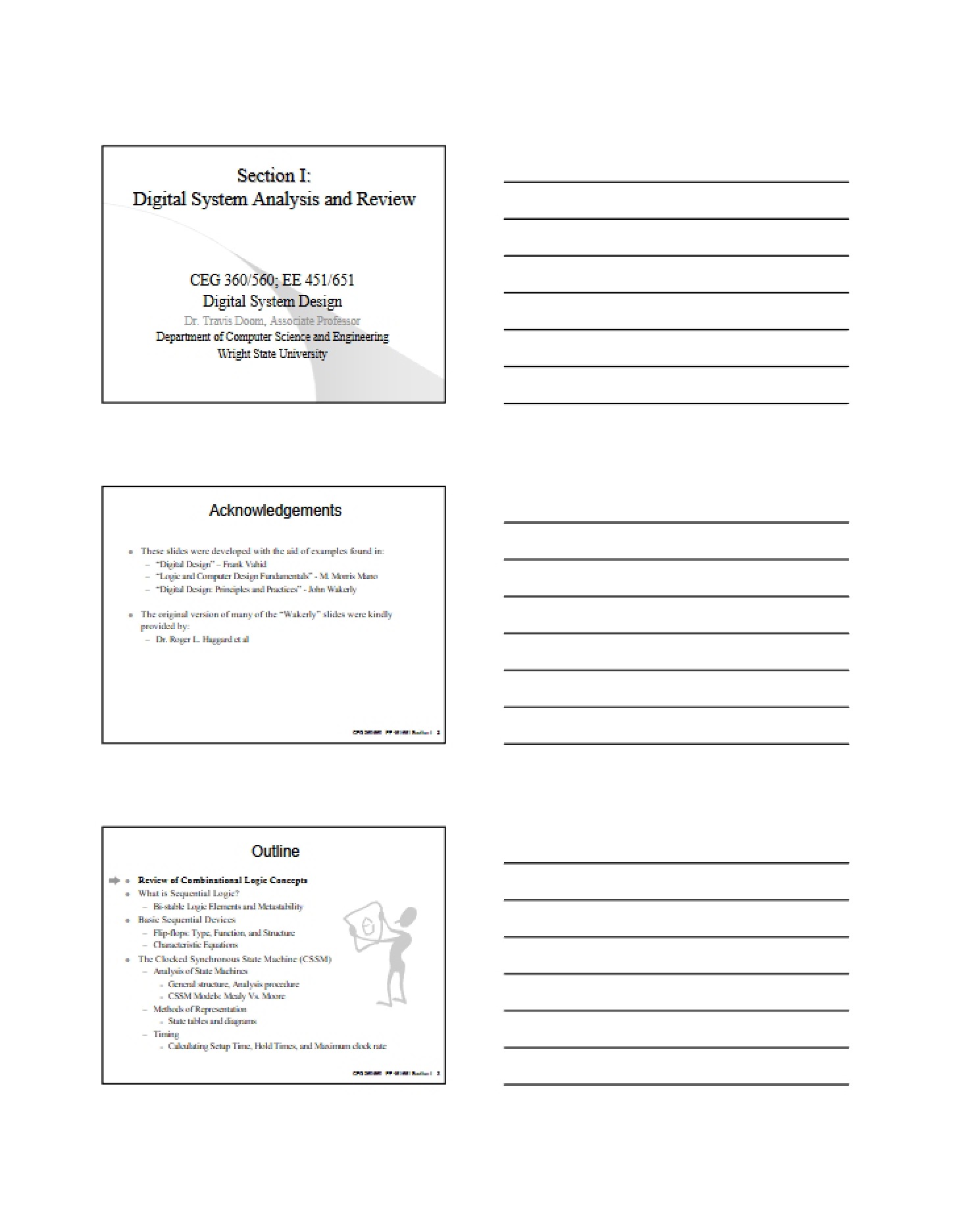 Review and Analysis of Digital Systems