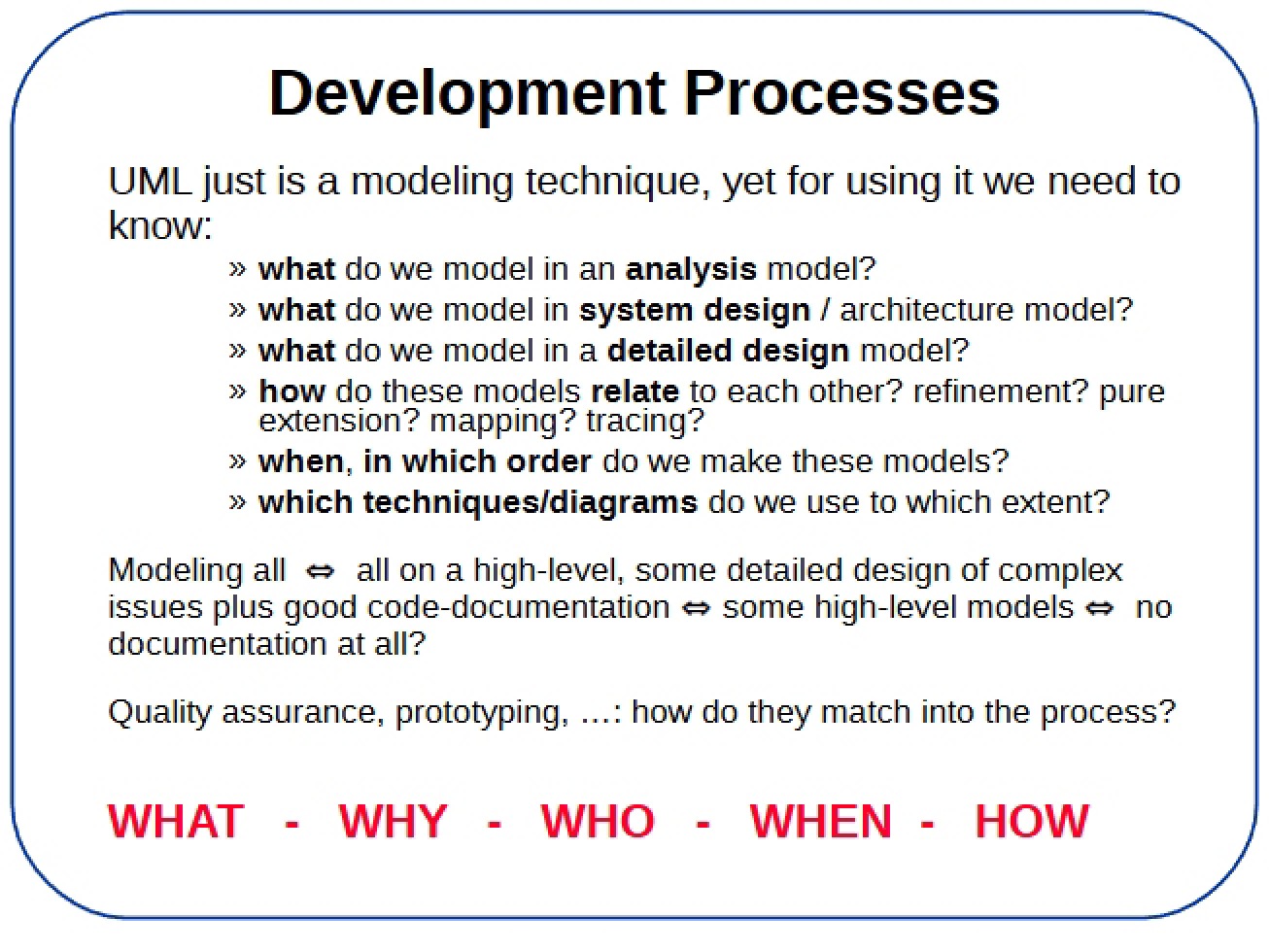 Second Set of Lecture Notes for a Tools and Processes for Software Course
