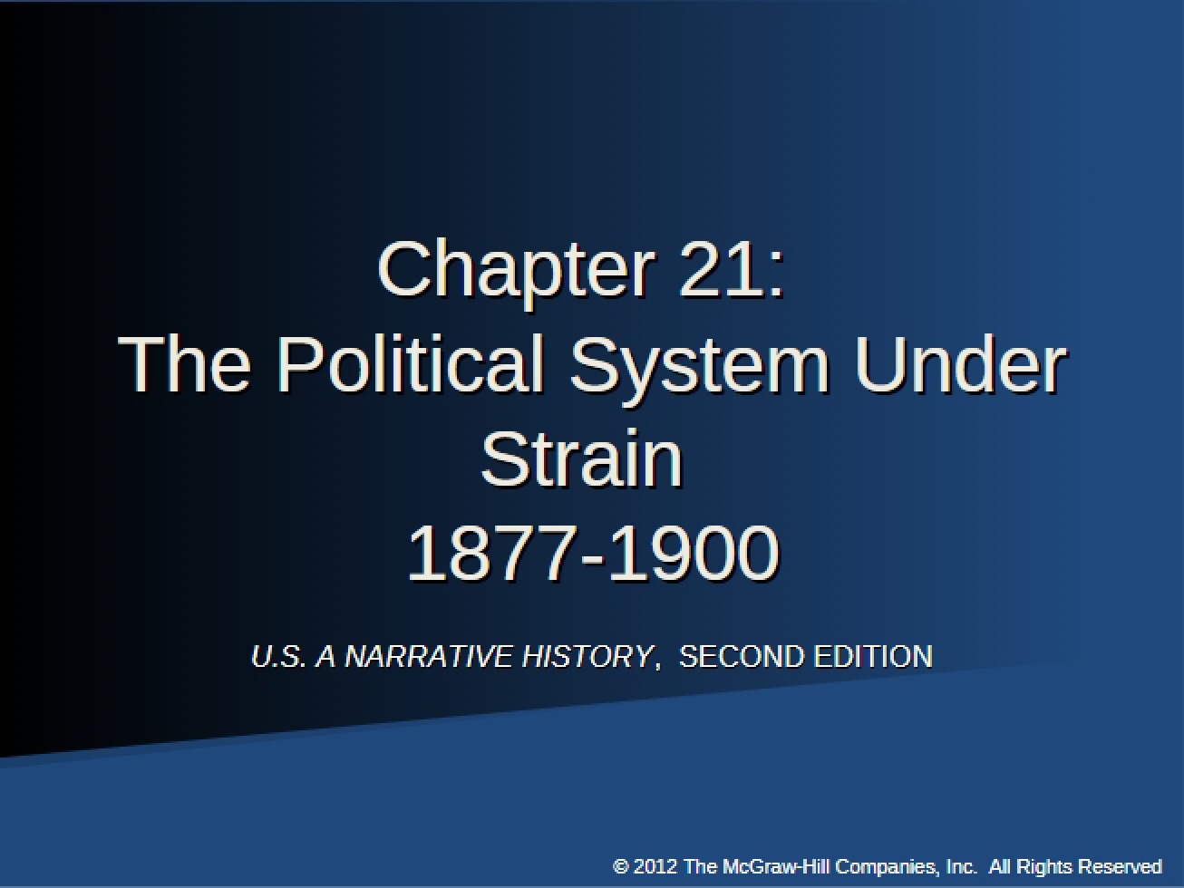 Strain on the Political System