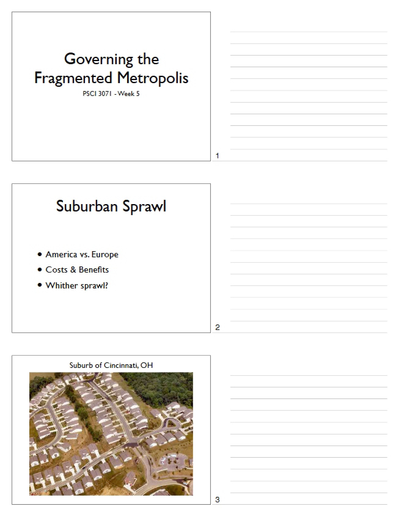 How the Fragmented Metropolis is Governed