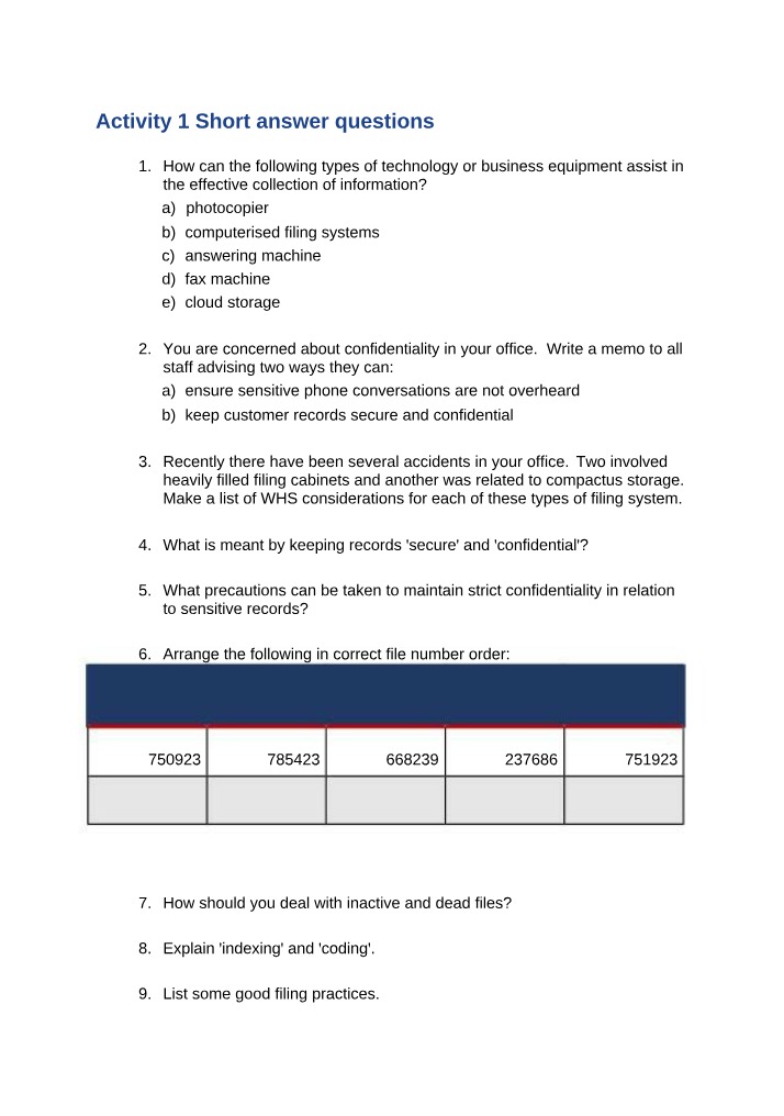 Using Technology and Photocopiers for Effective Information Collection