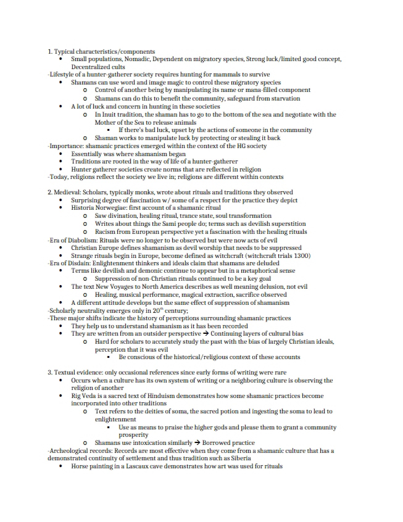 Class Notes