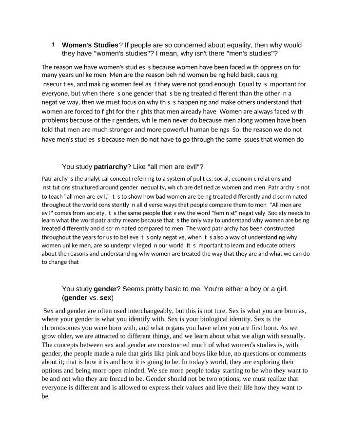 WS101 Midterm