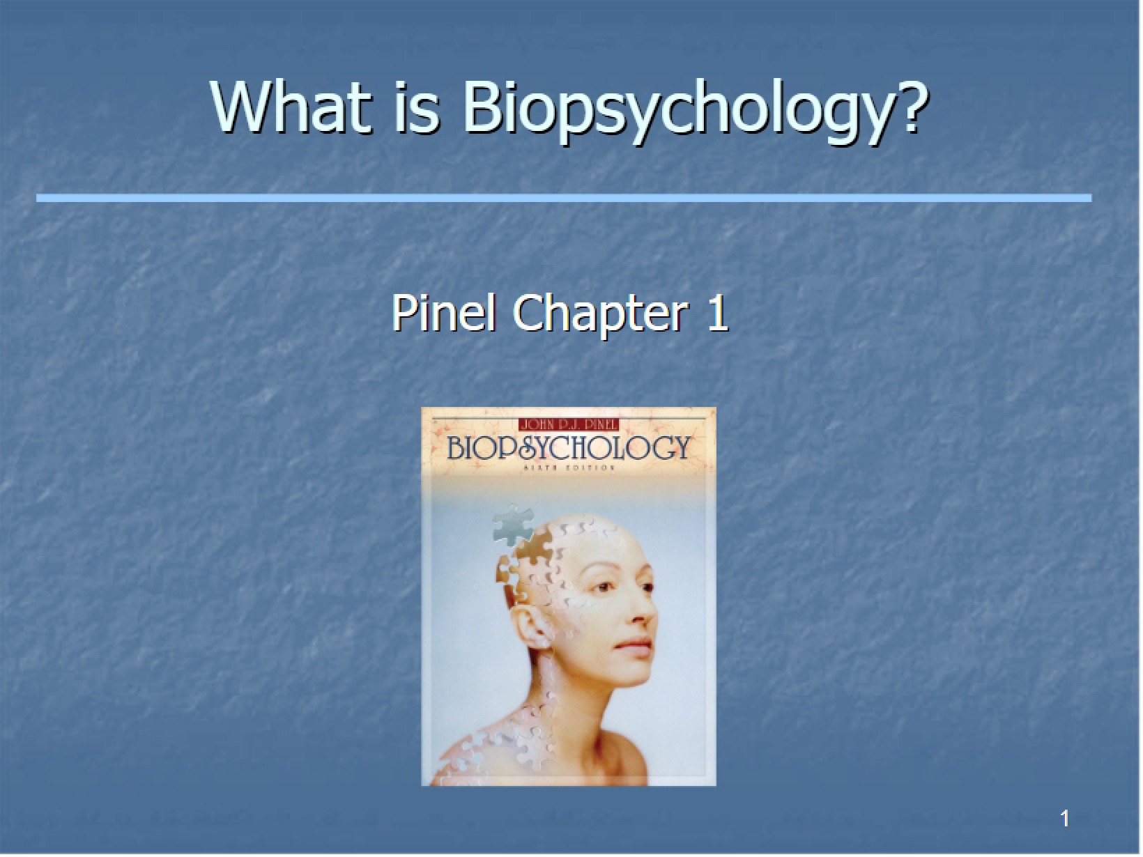 Biopsychology Definition